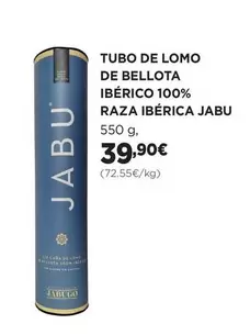 Jabu - Tubo De Lomo De Bellota Ibérico 100% Raza Ibérica