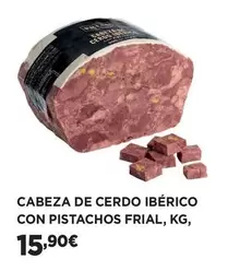 Frial - Cabeza De Cerdo Ibérico Con Pistachos, Kg