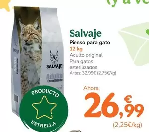 Salvaje - Pienso Para Gato