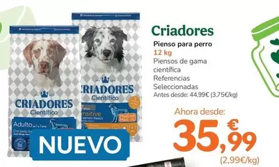 Criadores - Pienso Para Perro