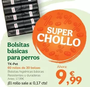 Tk-Pet - Bolsitas Básicas Para Perros