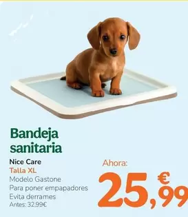 Nice Care - Bandeja Sanitaria