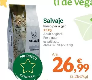 Salvaje - Pienso Para Gato