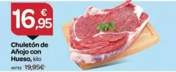 Chuletón De Añojo Con Hueso