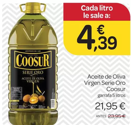 Coosur - Aceite De Oliva Virgen Serie Oro