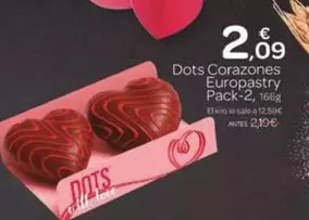 Europastry - Dots Corazones