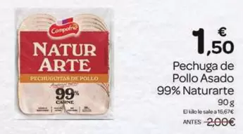 Natur - Pechuga De Pollo Asado 99% arte
