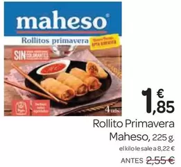 Maheso - Rollito Primavera
