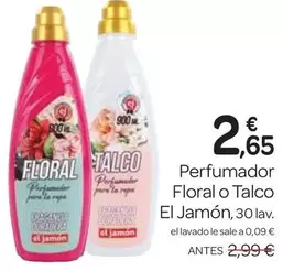 El Jamón - Perfumador Floral O Talco