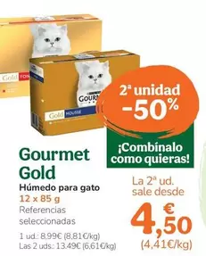 Gourmet Gold - Húmedo Para Gato