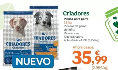 Criadores - Pienso Para Perro
