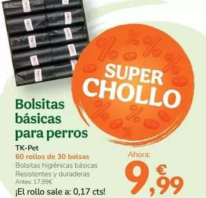 Tk-Pet - Bolsitas Básicas Para Perros