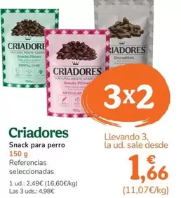 Criadores - Snack Para Perro