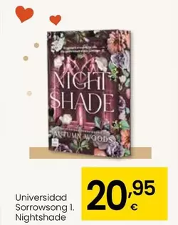 Universidad Sorrowsong 1. Nightshade