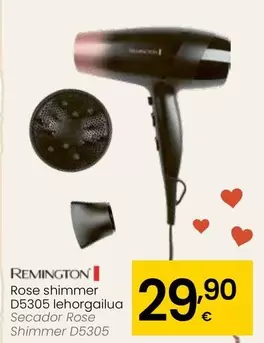 Remington - Secador Rose Shimmer D5305