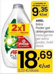 Ariel - Detergente Gel Extra Poder