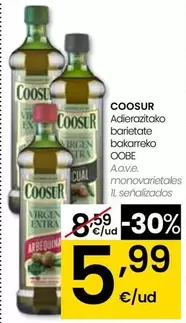 Coosur - A.o.v.e. Monovarietales