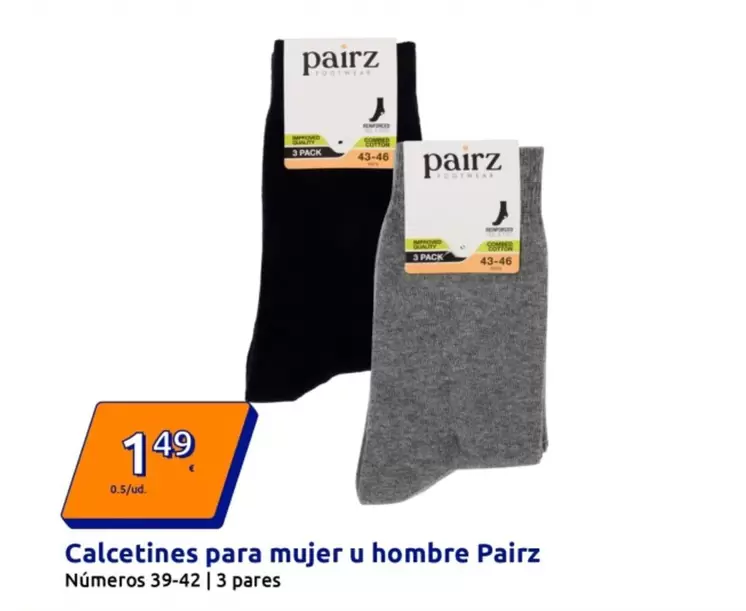 Pairz - Calcetines Para Mujer U Hombre