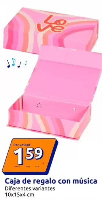 Caja De Regalo Con Musica