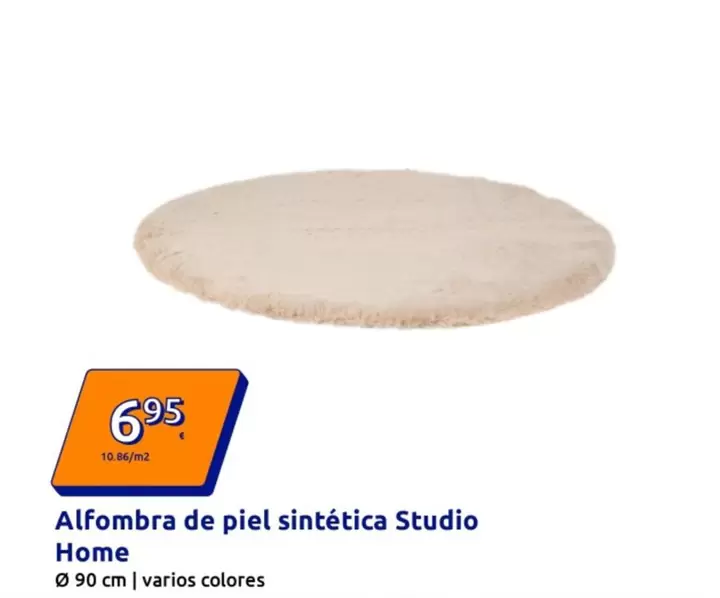 Alfombra De Piel Sintetica Studio Home