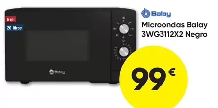 Balay - Microondas 3wg312x2 Negro