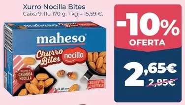 Maheso - Xurro Nocilla Bites