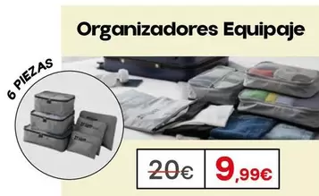 Organizadores Equipaje