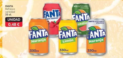 Fanta - Refresco Variedad