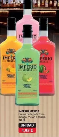 Imperio Mexica - Crema De Tequila Fresa, Mango, Melon O Sandia