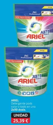 Ariel - Detergente Pods Color O Todo En Uno