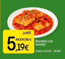 Bacalao Con Tomate