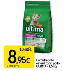 Ultima - Comida Gato Esterilizado Pollo