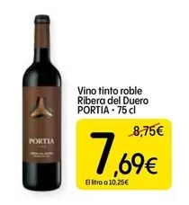 Portia - Vino Tinto Roble Ribera Del Duero