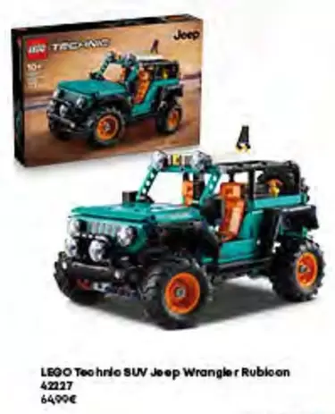 LEGO - Technic Suv Jeep Wrangler Rubicon 4227