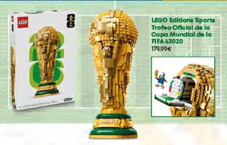 LEGO - Editions Sports Trofeo Oficial De La Copa Mundial De La FIFA 43020