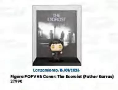 Funko - Figura POPVHS Cover: The Exorcist Father Karras