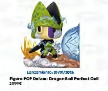 Funko - Figura Pop Deluxe: Dragon Ball Perfect Cell