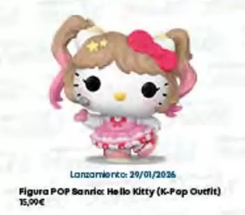 Funko - Figura Pop Sanrios: Hello Kitty k-Pop Outfit