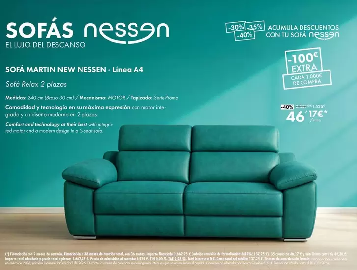 Nessen - Sofa Martin New