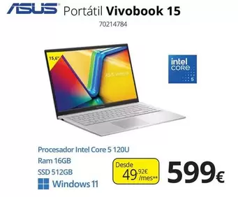 Asus - Portátil Vivobook 15