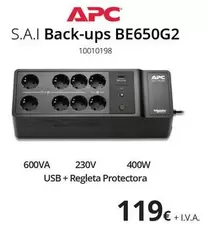 APC - S.A.I Back-Ups BE650G2