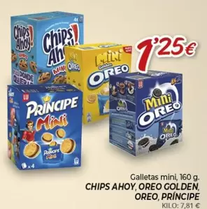 Chips Ahoy- Oreo Golden, Oreo Principe