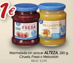 Alteza - Mermelada Sin Azúcar