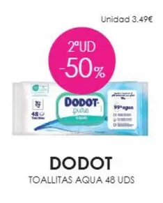 Dodot - Toallitas Aqua 48 Uds