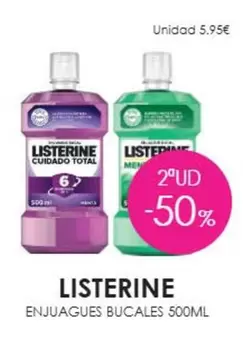 Listerine - Enjuagues Bucales