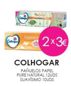 Colhogar - Panuelos Papel Pure Natural Suavisimo