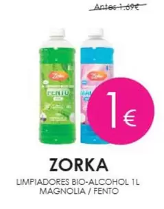 Zorka - Limpiadores Bio-alcohol Magnolia/ Fento