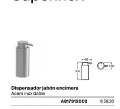 Dispensador Jabon Encimera