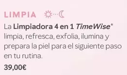 Mary Kay - La Limpiadora 4 En 1 Timewise