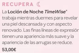 Mary Kay - La Locion De Noche Timewise